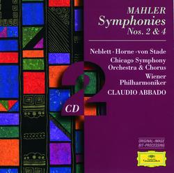Mahler: Symphonies Nos.2 & 4 - Chicago Symphony Orchestra, Claudio Abbado