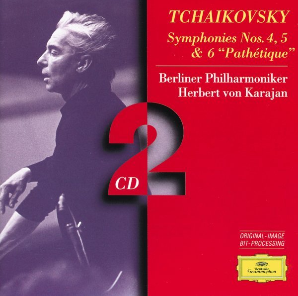 Tchaikovsky: Symphonies Nos.4, 5 & 6 "Pathétique" - Berliner Philharmoniker, Herbert von Karajan