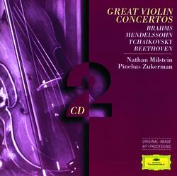 Tchaikovsky / Beethoven: Great Violin Concertos - Nathan Milstein, Pinchas Zukerman