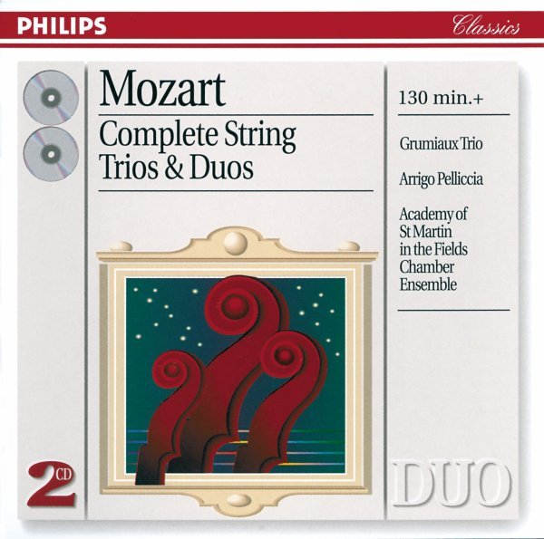 Mozart: Complete Strings Trios & Duos - Grumiaux Trio, Academy of St Martin in the Fields Chamber Ensemble