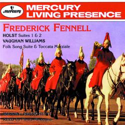 Holst: Suites 1 & 2 / Vaughan Williams: Folksong Suite, etc. - Eastman Wind Ensemble, Frederick Fennell