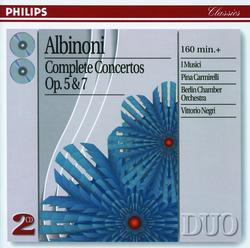 Albinoni: Complete Concertos Op.5 & Op.7 - Jürgen Abel, Hans Werner Wätzig, Hanz Helmut Klinge