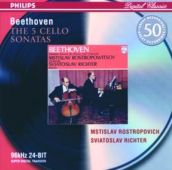 Beethoven: The Cello Sonatas - Sviatoslav Richter, Mstislav Rostropovich