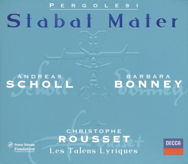 Pergolesi: Stabat Mater; Salve Regina in F minor; Salve Regina in A minor