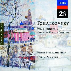 Tchaikovsky: Symphonies Nos. 4-6; Hamlet Overture - Wiener Philharmoniker, Lorin Maazel