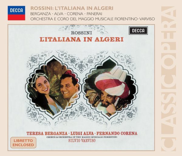 Rossini: L'Italiana in Algeri - Teresa Berganza, Luigi Alva, Rolando Panerai