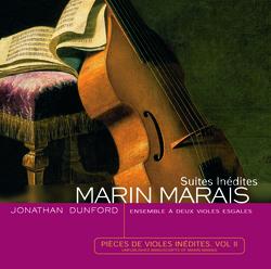 Marais-Pièces de viole Inédites vol II - Jonathan Dunford, Sylvia Abramowicz, Laurent Stewart
