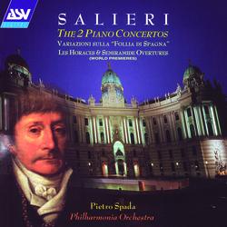 Salieri: The 2 Piano Concertos etc. - Pietro Spada, Pietro Spada, Philharmonia Orchestra