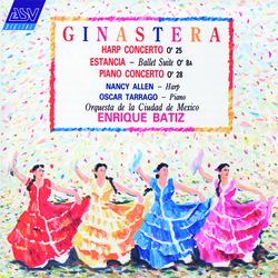 Ginastera: Harp Concerto; Estancia; Piano Concerto - Nancy Allen, Oscar Tarrago, Orquesta Filarmónica de la Ciudad de México