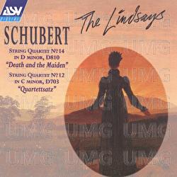 Schubert: String Quartet No.14 in D minor "Death and the Maiden"; String Quartet No.12 in C minor "Quartettsatz" - The Lindsays