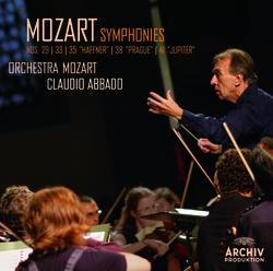 Mozart: Symphonies Nos. 29, 33, 35 "Haffner", 38 "Prague", 41 "Jupiter" - Orchestra Mozart, Claudio Abbado