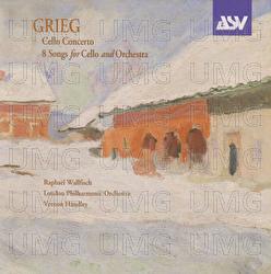 Grieg: Cello Concerto; 8 Songs arr. cello & orchestra - Raphael Wallfisch, London Philharmonic Orchestra, Vernon Handley