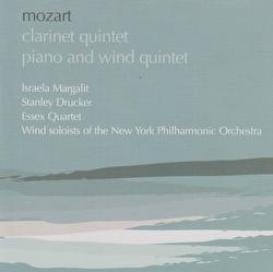 Mozart: Clarinet Quintet; Quintet for piano and wind instruments - Israela Margalit, Stanley Drucker, Essex Quartet
