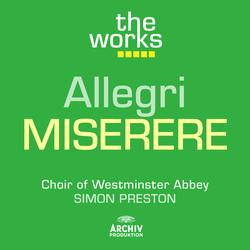 Allegri: Miserere - The Choir of Westminster Abbey, Simon Preston