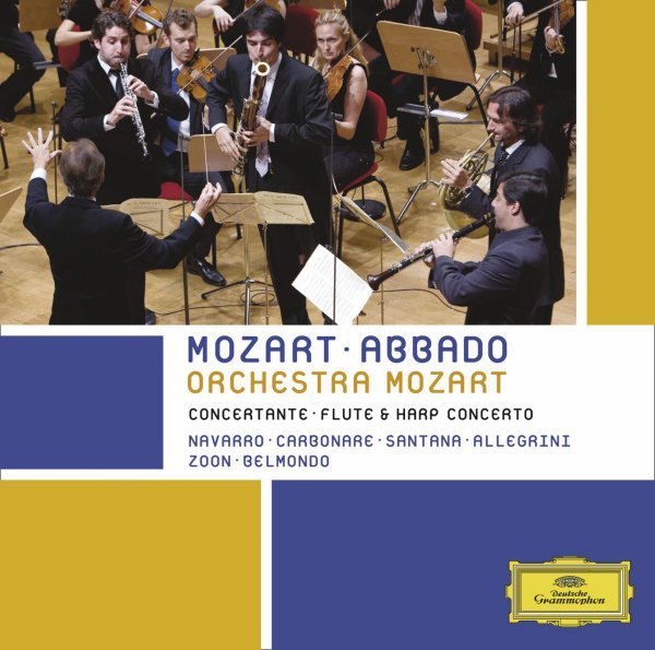 Mozart - Sinfonia Concertante For Winds; Flute & Harp Concerto