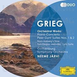 Grieg: From Holberg's Time, Op.40; Two Elegiac Melodies, Op.34; Two Melodies, Op.53; Two Nordic Melodies, Op.63; Two Lyric Pieces, Op.68; Lyric Suite, Op.54 - Gothenburg Symphony Orchestra, Neeme Järvi