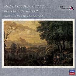 Mendelssohn: Octet / Beethoven: Septet - Wiener Oktett