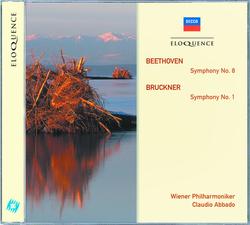 Beethoven: Symphony No.8 / Bruckner: Symphony No.1 - Wiener Philharmoniker, Claudio Abbado