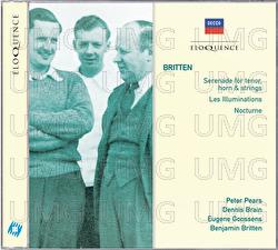 Britten: Serenade for tenor, horn & strings; Les Illuminations; Nocturne - Peter Pears, Dennis Brain, New Symphony Orchestra London