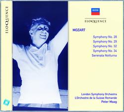 Mozart: Symphonies Nos.28, 29, 34 & 32; Serenata Notturna