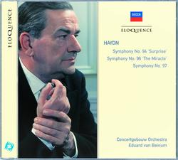 Haydn: Symphony No.94 - "Suprise", No.96 - "The Miracle" & 97 - Concertgebouw Orchestra of Amsterdam, Eduard van Beinum