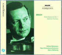 Bruch: Violin Concerto No.1; Scottish Fantasia - Arthur Grumiaux, New Philharmonia Orchestra, Heinz Wallberg