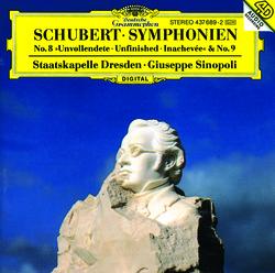 Schubert: Symphony No.8 In B Minor D. 759 "Unfinished"; Symphony No. 9 In C major, D. 944 "The Great" - Staatskapelle Dresden, Giuseppe Sinopoli
