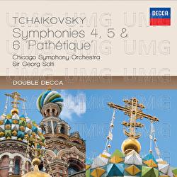 Tchaikovsky: Symphonies 4, 5 & 6 - "Pathétique" - Chicago Symphony Orchestra, Sir Georg Solti