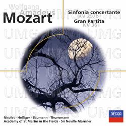 Mozart: Sinfonia concertante / Serenade Nr.10 "Gran Partita" - Sir Neville Marriner