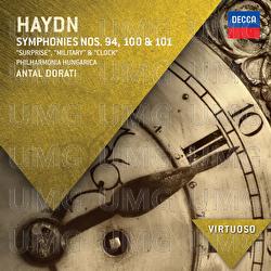 Haydn: Symphonies Nos.94, 100 & 101 - "Surprise", "Military" & "Clock"