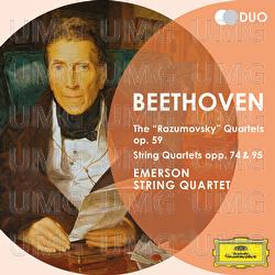 Beethoven: String Quartets, Op.59 No.3 "Razuvomsky"; Op.74 "Harp" & Op.95 "Serioso" - Emerson String Quartet