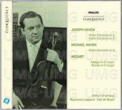 Joseph Haydn: Violin Concertos in C & G; Michael Haydn: Violin Concerto in A - Arthur Grumiaux, New Philharmonia Orchestra, Raymond Leppard