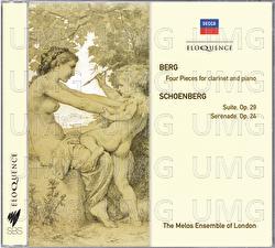 Berg: Four Pieces For Clarinet & Piano; Schoenberg: Suite; Serenade - The Melos Ensemble Of London