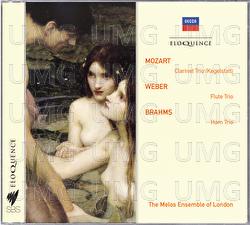 Mozart: Clarinet Trio; Weber: Flute Trio; Brahms: Horn Trio - The Melos Ensemble Of London