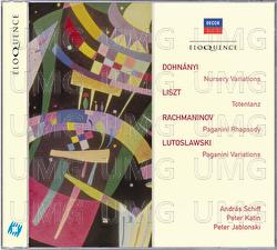 Dohnanyi: Nursery Variations; Liszt: Totentanz; Rachmaninov: Paganini Rhapsody - András Schiff, Peter Katin, Peter Jablonski