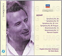 Mozart: Symphonies Nos. 28, 33, 36 & 38 - English Chamber Orchestra, Colin Davis