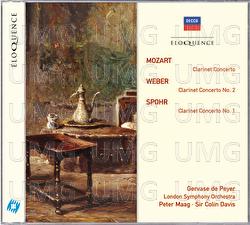 Mozart: Clarinet Concerto; Weber: Clarinet Concerto No.2; Spohr: Clarinet Concerto No.1