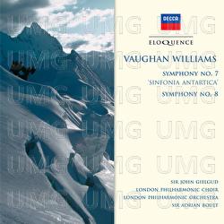 Vaughan Williams: Symphony No.7 - "Sinfonia Antartica"; Symphony No.8 - John Gielgud, London Philharmonic Choir, London Philharmonic Orchestra