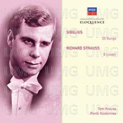 Sibelius: 25 Songs; Richard Strauss: 8 Lieder - Tom Krause, Pentti Koskimies