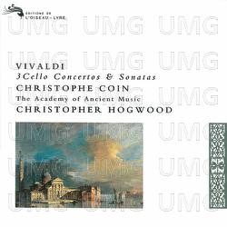 Vivaldi: 3 Cello Concertos & Sonatas - Christophe Coin, The Academy of Ancient Music, Christopher Hogwood