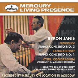 Prokofiev: Piano Concerto No.3; Rachmaninov: Piano Concerto No.1 - Byron Janis, Moscow Philharmonic Orchestra, Kirill Kondrashin
