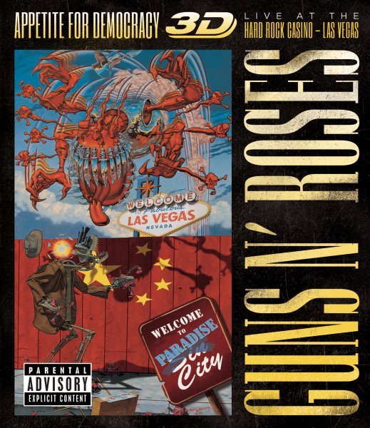 Appetite For Democracy 3D: Live At The Hard Rock Casino - Las Vegas - Guns N' Roses