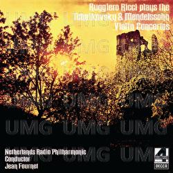 Tchaikovsky & Mendelssohn Violin Concertos - Ruggiero Ricci, Netherlands Radio Philharmonic Orchestra, Jean Fournet