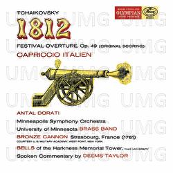 Tchaikovsky: 1812 Festival Overture; Capriccio Italien