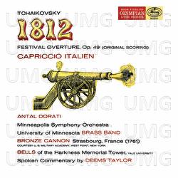 Tchaikovsky: 1812 Festival Overture; Capriccio Italien - Minneapolis Symphony Orchestra, Antal Doráti