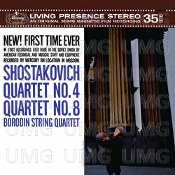 Shostakovich: Quartet No.4; Quartet No.8 - Borodin Quartet