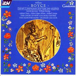 Boyce: David's Lamentation over Saul and Jonathan - Patrick Burrowes, William Purefoy, Andrew Watts