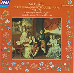 Mozart: 3 Piano Quartets, K478, K493, K452 - Sonnerie