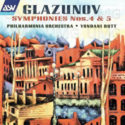 Glazunov: Symphonies Nos. 4 & 5 - Philharmonia Orchestra, Yondani Butt