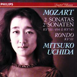 Mozart: Piano Sonatas Nos. 15 & 16; Rondo in A minor - Mitsuko Uchida